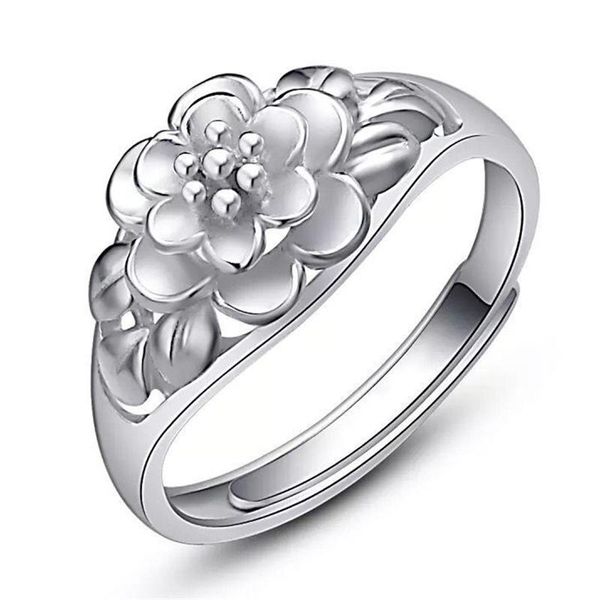 wedding rings rose flower ring female silver plated hand jewelry index finger with opening ladies, Slivery;golden
wedding rings rose flower ring female silver plated hand jewelry index finger with opening ladies, Slivery;golden