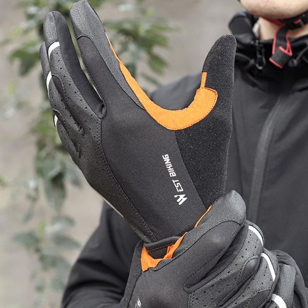 cycling gloves full finger touchscreen anti slip bike bicycle portable waterproof elements for west biking, Black
cycling gloves full finger touchscreen anti slip bike bicycle portable waterproof elements for west biking, Black
