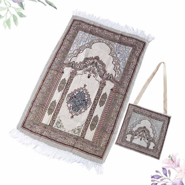 cushion/decorative pillow cotton yarn prayer mat carpet light muslim rug for living room bedroom hall (with bag)
cushion/decorative pillow cotton yarn prayer mat carpet light muslim rug for living room bedroom hall (with bag)