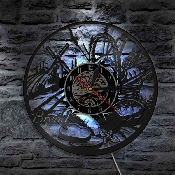 wall clocks nordic breakfast art clock bread wheat record with led light kitchen decorative modern design gift
wall clocks nordic breakfast art clock bread wheat record with led light kitchen decorative modern design gift