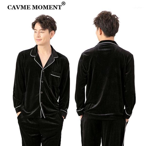 men's sleepwear cavme male pajama sets winter velour full sleeve pyama 2 pieces solid color plus size, Black;brown
men's sleepwear cavme male pajama sets winter velour full sleeve pyama 2 pieces solid color plus size, Black;brown