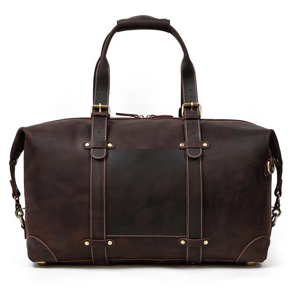 luufan genuine leather travel bag vintage fashion duffle for weekend travelling handbags 50cm large capacity duffel bags
luufan genuine leather travel bag vintage fashion duffle for weekend travelling handbags 50cm large capacity duffel bags