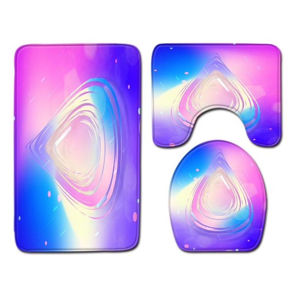bath mats toilet three-piece gradient pattern floor door mat bathroom carpet seat cover decor
bath mats toilet three-piece gradient pattern floor door mat bathroom carpet seat cover decor
