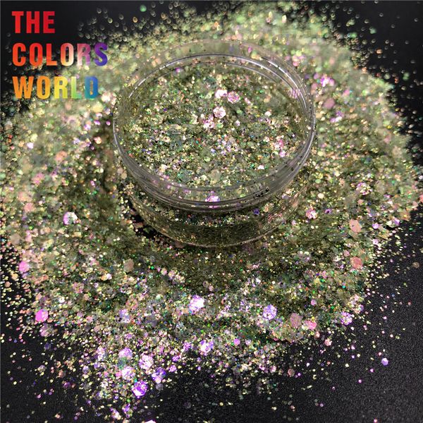 tct-330 hexagon chunky iridescent rainbow glitter nail decoration body art face paint tattoo tumblers craft accessoires, Silver;gold
tct-330 hexagon chunky iridescent rainbow glitter nail decoration body art face paint tattoo tumblers craft accessoires, Silver;gold