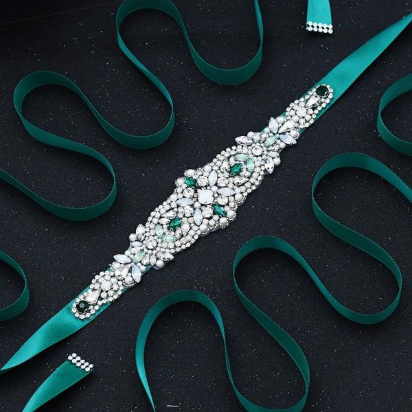 wedding sashes zms452 dark green rhinestone belt bride accessories girl bachelorette party prom dress decoration woman luxurious sash, White
wedding sashes zms452 dark green rhinestone belt bride accessories girl bachelorette party prom dress decoration woman luxurious sash, White