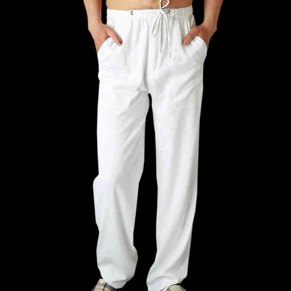 casual natural cotton linen trousers women pants white elastic waist straight beach loose trouser, Black
casual natural cotton linen trousers women pants white elastic waist straight beach loose trouser, Black