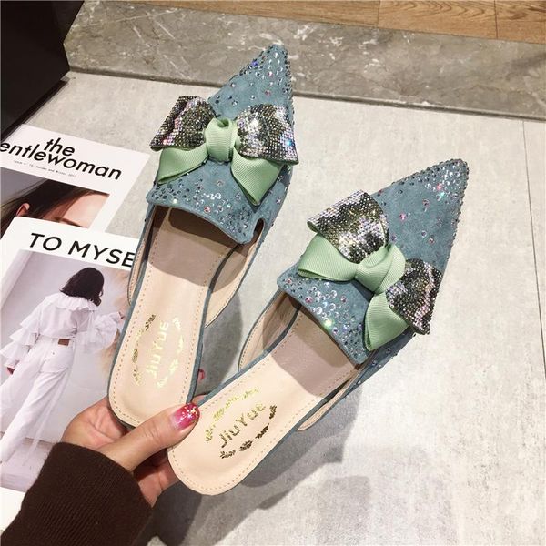 slippers silk bowknot mule women flats shoes rhinestone female summer dress slides pointed toe loaders brand designer shoe woman, Black
slippers silk bowknot mule women flats shoes rhinestone female summer dress slides pointed toe loaders brand designer shoe woman, Black