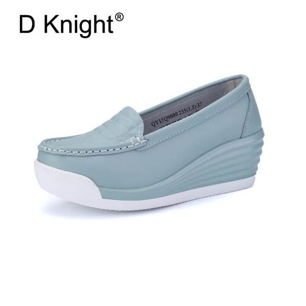 dress shoes women genuine leather platform wedges ladies shallow mouth slip-on high heels wedge fashion cow mother, Black
dress shoes women genuine leather platform wedges ladies shallow mouth slip-on high heels wedge fashion cow mother, Black