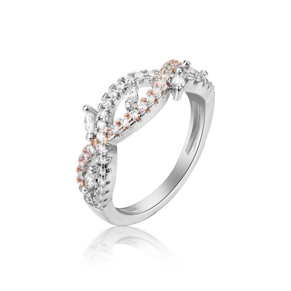 wedding rings leaf design double color gold women fashion zircon crystal engagement party ring, Slivery;golden
wedding rings leaf design double color gold women fashion zircon crystal engagement party ring, Slivery;golden
