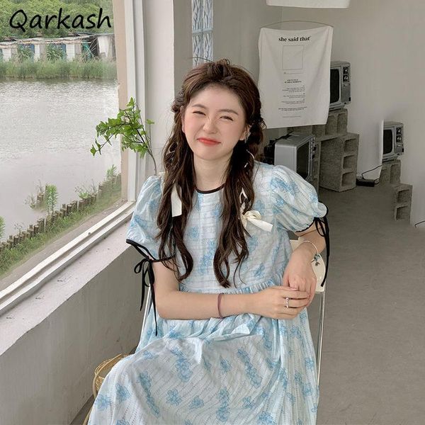 casual dresses dress women loose 2021 french style college simple floral vestidos light blue chic o-neck summer a-line puff sleeve classy sw, Black;gray
casual dresses dress women loose 2021 french style college simple floral vestidos light blue chic o-neck summer a-line puff sleeve classy sw, Black;gray