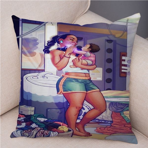 cloocl fashion cartoon pillow cover 3d graphic africa women mama and baby print cushion covers double-sided print throw pillowcase
cloocl fashion cartoon pillow cover 3d graphic africa women mama and baby print cushion covers double-sided print throw pillowcase