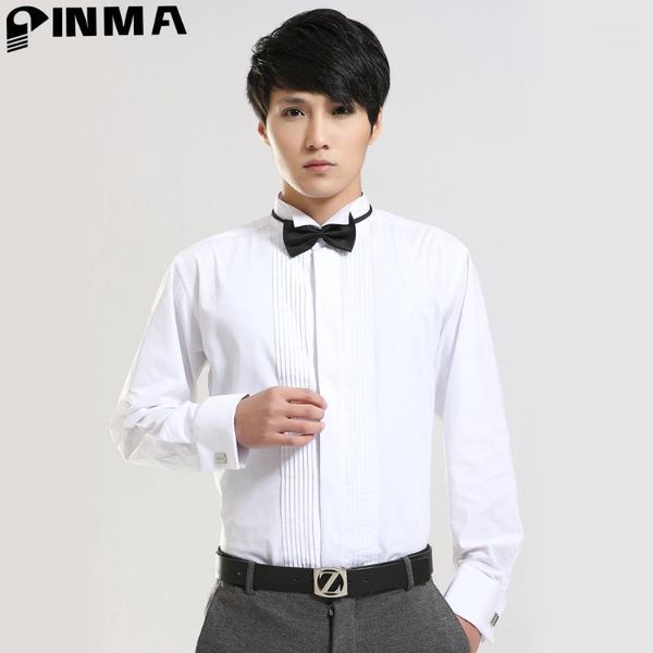 western man long sleeve cuffs dress shirts slim fit luxury wedding white pink brand male clothing pinma men's, White;black
western man long sleeve cuffs dress shirts slim fit luxury wedding white pink brand male clothing pinma men's, White;black