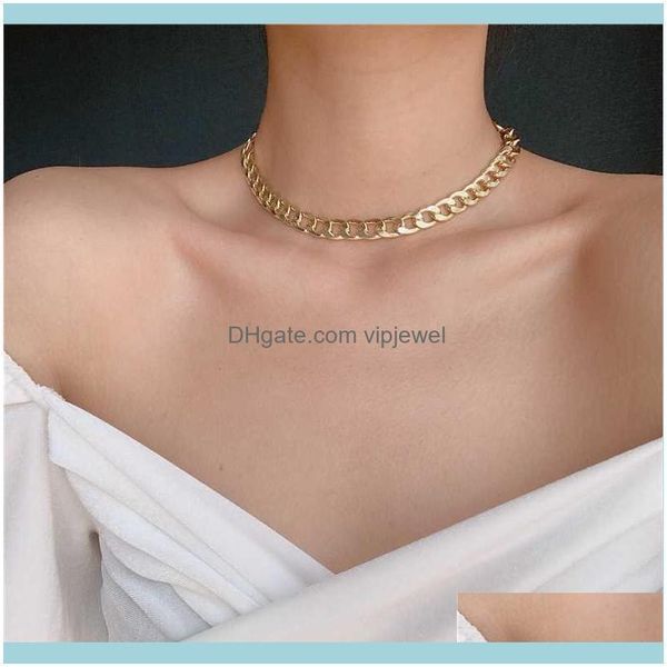 necklaces & pendants jewelrykorean chokers for women gold sier color cuban chain statement necklace fashion jewelry gifts drop delivery 2021, Golden;silver
necklaces & pendants jewelrykorean chokers for women gold sier color cuban chain statement necklace fashion jewelry gifts drop delivery 2021, Golden;silver