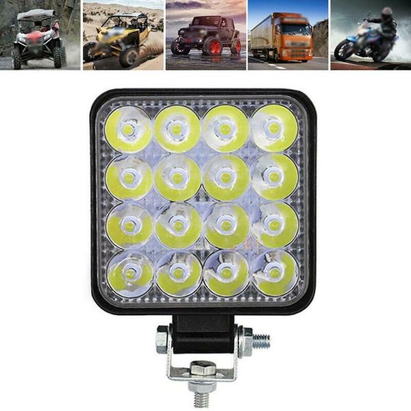 car headlights 1pcs automotive work light 12v 24v super bright spotlight 16 led for truck motorcycle off-road ship waterproof working lamp
car headlights 1pcs automotive work light 12v 24v super bright spotlight 16 led for truck motorcycle off-road ship waterproof working lamp