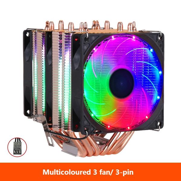 fans & coolings 6 heat-pipes dual-tower cpu cooling 9cm rgb fan support 1 2 and 3 3pin cooler for motherboard x99 dual
fans & coolings 6 heat-pipes dual-tower cpu cooling 9cm rgb fan support 1 2 and 3 3pin cooler for motherboard x99 dual