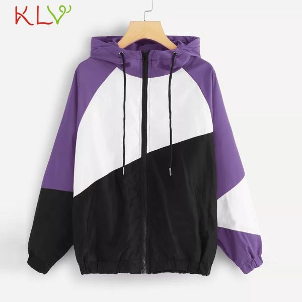 women's jackets women jacket hooded stitching sport color long sleeve winter windbreaker plussize 2021 overwear casaco feminino girl co, Black;brown
women's jackets women jacket hooded stitching sport color long sleeve winter windbreaker plussize 2021 overwear casaco feminino girl co, Black;brown