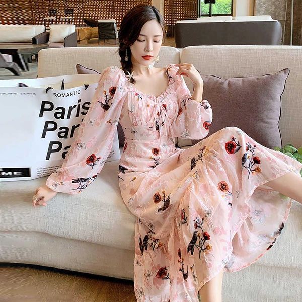casual dresses print floral elegant autumn party long sleeve runway women spring boho vintage a-line 2021 high waist luxury midi dress, Black;gray
casual dresses print floral elegant autumn party long sleeve runway women spring boho vintage a-line 2021 high waist luxury midi dress, Black;gray
