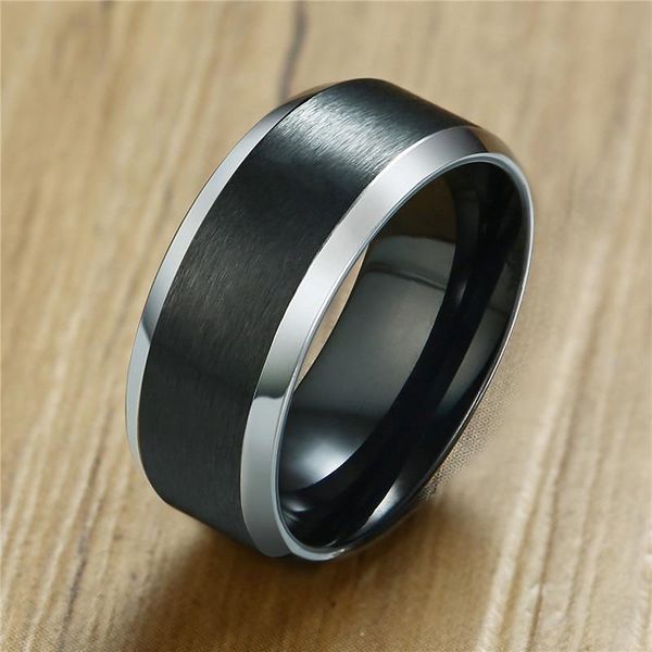 cluster rings modyle silver color wedding ring for men 316l stainless steel black anillos hombre engagement accessories, Golden;silver
cluster rings modyle silver color wedding ring for men 316l stainless steel black anillos hombre engagement accessories, Golden;silver