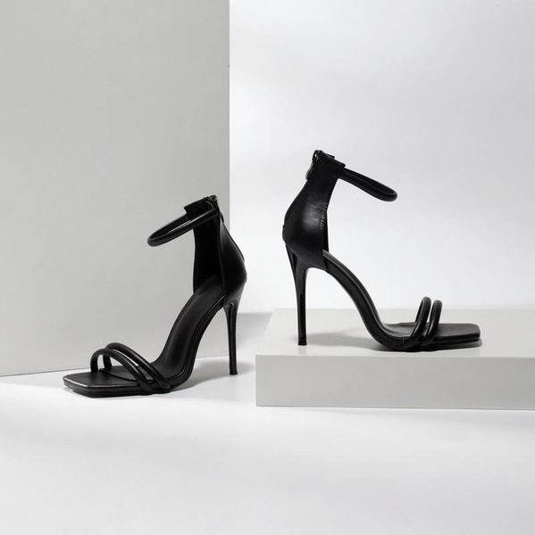 cross-border classic sandals women european and american fashion word strap stiletto high heel, Black
cross-border classic sandals women european and american fashion word strap stiletto high heel, Black