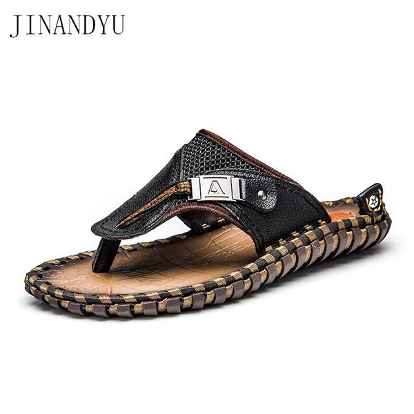 mens shoes size 48 genuine leather sandal summer flip flops slippers for men casual real sandals flop, Black
mens shoes size 48 genuine leather sandal summer flip flops slippers for men casual real sandals flop, Black