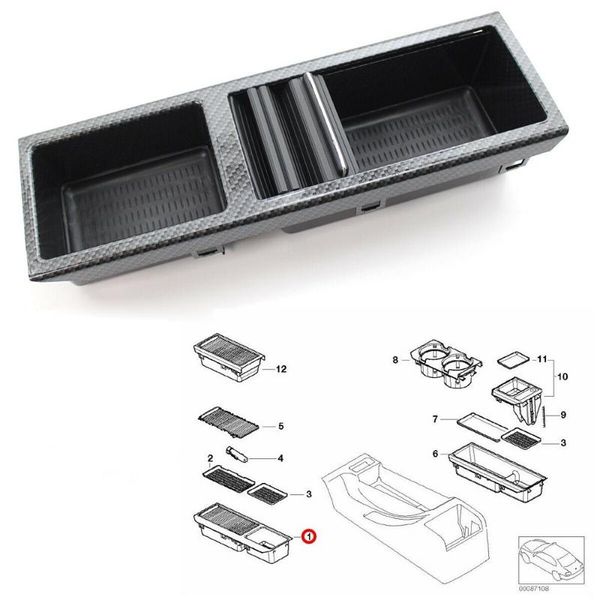 car organizer center console tray water cup storage insert 51167038323 for 3 series e46 carbon fiber black interior stowing tidying
car organizer center console tray water cup storage insert 51167038323 for 3 series e46 carbon fiber black interior stowing tidying