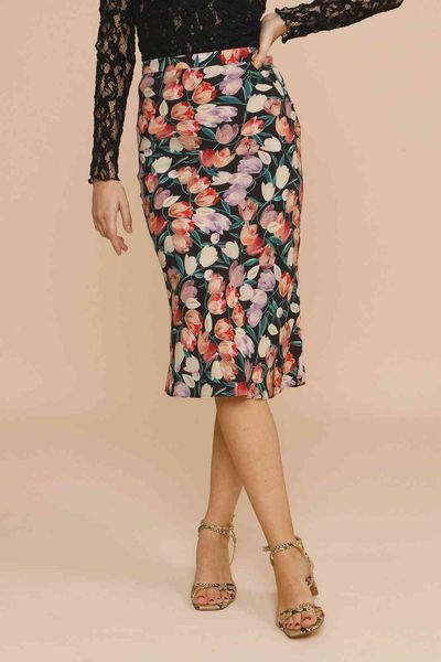 skirts women tulip print midi skirt lady slim high waist 2021 holiday long lndh, Black
skirts women tulip print midi skirt lady slim high waist 2021 holiday long lndh, Black