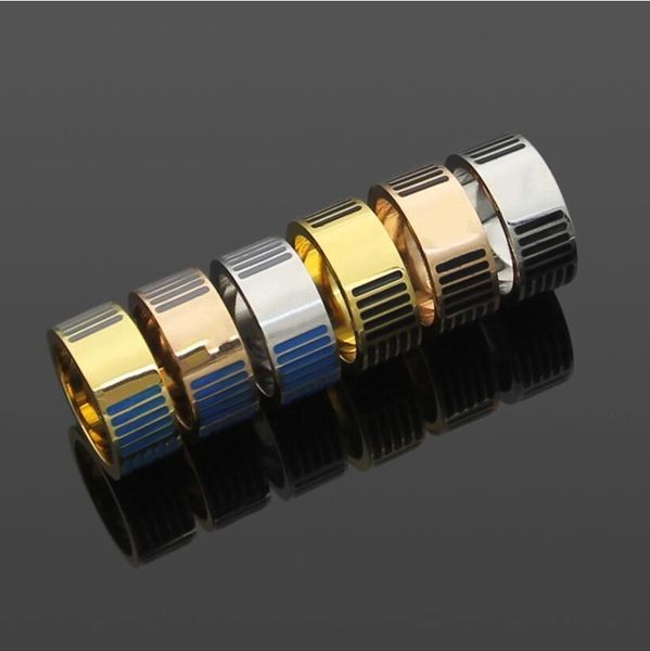 fashion stripe rings stainless steel sliver letter gold plated lovers rings men women ring rose gold plated jewelry gifts, Silver
fashion stripe rings stainless steel sliver letter gold plated lovers rings men women ring rose gold plated jewelry gifts, Silver