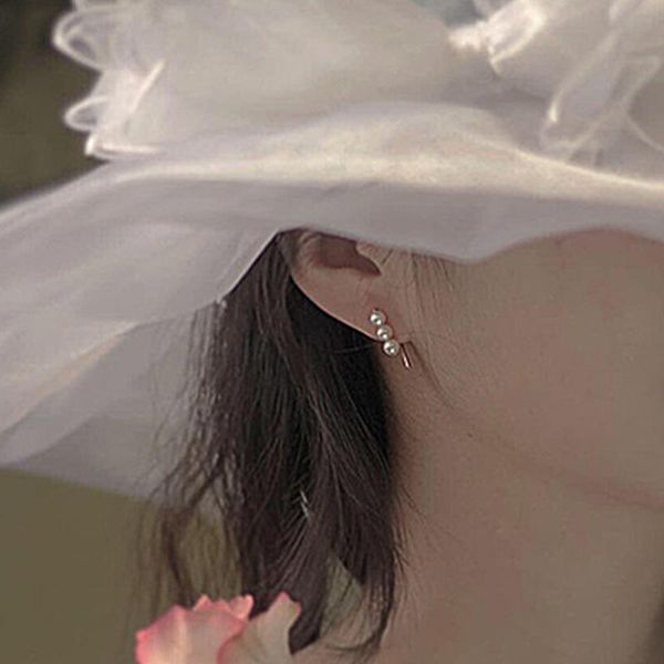 stud 925 sterling silver simple word natural pearl earrings women noble vintage mother day jewelry accessories girlfriend gift, Golden;silver
stud 925 sterling silver simple word natural pearl earrings women noble vintage mother day jewelry accessories girlfriend gift, Golden;silver