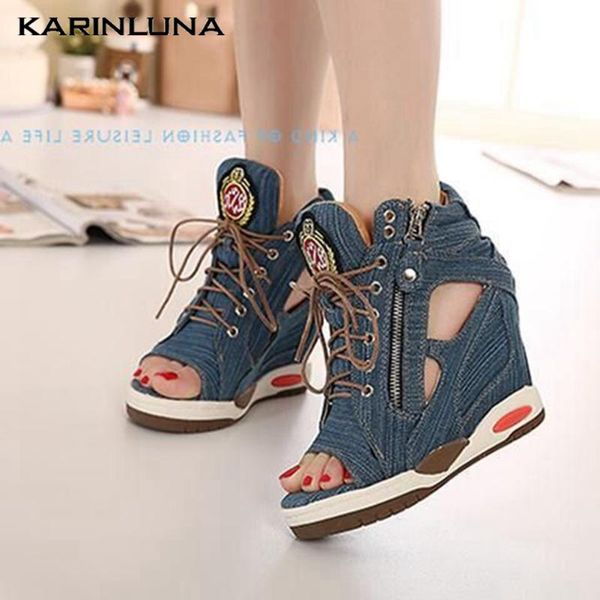 karin brand design denim women sandals super high heel peep toe platform zip embroider summer casual woman shoes, Black
karin brand design denim women sandals super high heel peep toe platform zip embroider summer casual woman shoes, Black