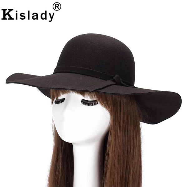stingy brim hats kislady autumn winter wild big edge wool fedora hat for ladies fashion solid women elegant vintage cozy black, Blue;gray
stingy brim hats kislady autumn winter wild big edge wool fedora hat for ladies fashion solid women elegant vintage cozy black, Blue;gray