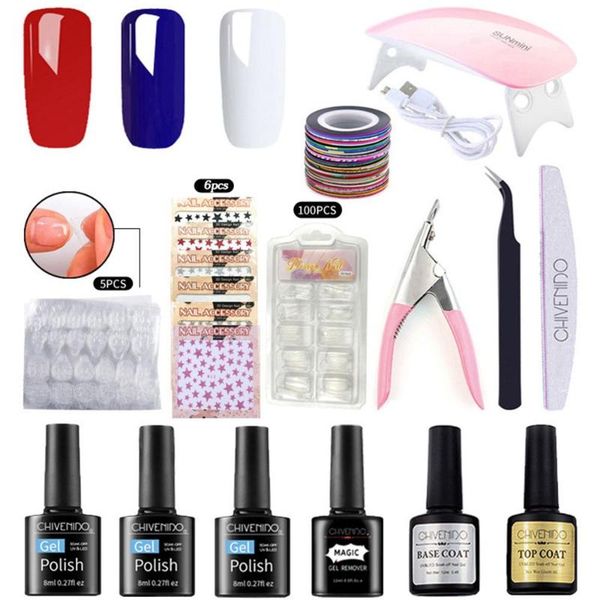 nail gel 6w tweezers base coat manicure tools soak off art kit polish uv set led lamp dryer, Red;pink
nail gel 6w tweezers base coat manicure tools soak off art kit polish uv set led lamp dryer, Red;pink