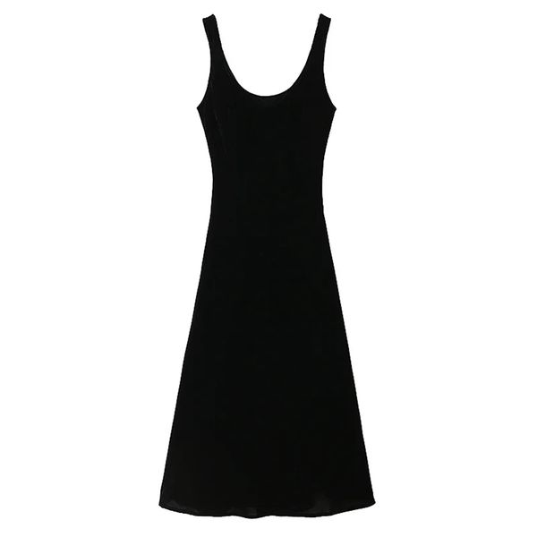 summer 100% polyester o-neck spaghetti strap a-line black solid casual pullover women ankle-length dress 210524, Black;gray
summer 100% polyester o-neck spaghetti strap a-line black solid casual pullover women ankle-length dress 210524, Black;gray