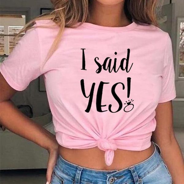 women's t-shirt i said yes letter print women t shirt short sleeve o neck loose tshirt ladies tee clothes camisetas mujer, White
women's t-shirt i said yes letter print women t shirt short sleeve o neck loose tshirt ladies tee clothes camisetas mujer, White