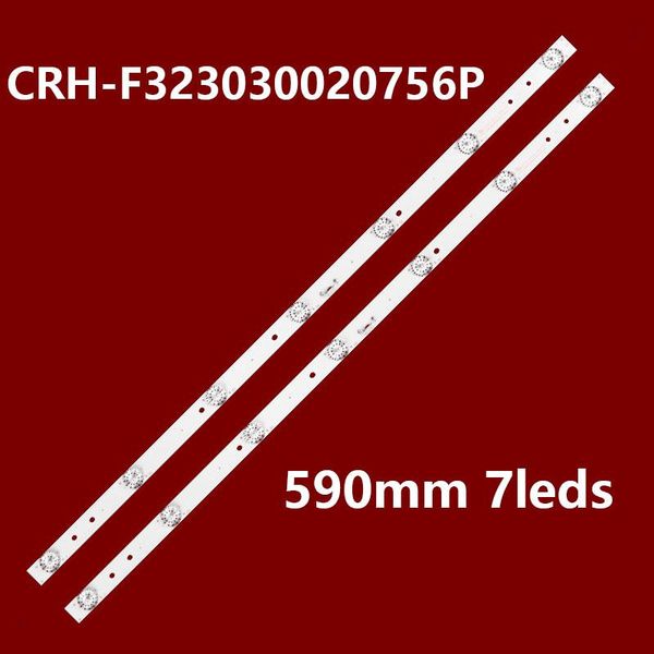 bar lights 59cm led backlight strips for 32'' haier le32b510x ld32u3100 ld32u3200 32a3 crh-f323030020756p-rev1.0
bar lights 59cm led backlight strips for 32'' haier le32b510x ld32u3100 ld32u3200 32a3 crh-f323030020756p-rev1.0