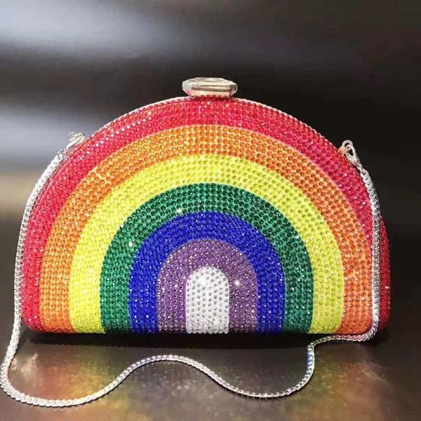 evening bags lady rainbow crystal clutch bag for wedding bridal wallet purse diamond mobile phone clutches party chain handbags
evening bags lady rainbow crystal clutch bag for wedding bridal wallet purse diamond mobile phone clutches party chain handbags