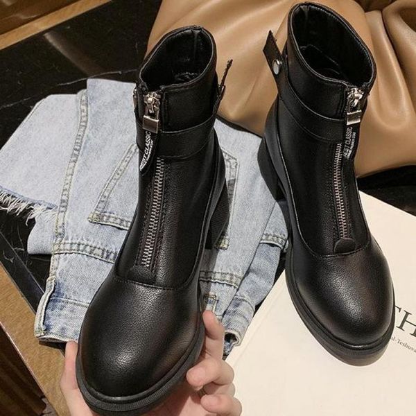 boots 2021 casual women shoes autumn pu leather women's fashion zipper ankle comfortable soft short tube, Black
boots 2021 casual women shoes autumn pu leather women's fashion zipper ankle comfortable soft short tube, Black