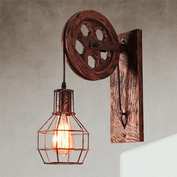 wall lamp retro vintage light shade ceiling lifting pulley industrial fixture iron loft cafe bar adjustable sconce
wall lamp retro vintage light shade ceiling lifting pulley industrial fixture iron loft cafe bar adjustable sconce