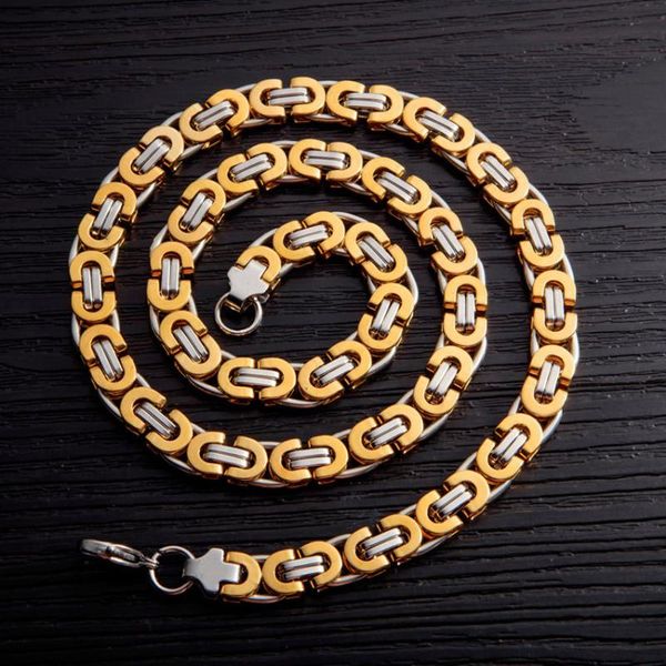 chains fashionable personality men's titanium steel domineering trendy male necklace, hip-hop punk thick chain pendant jewelry, Silver
chains fashionable personality men's titanium steel domineering trendy male necklace, hip-hop punk thick chain pendant jewelry, Silver