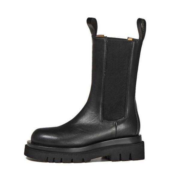 womens genuine leather mid calf boots shoes platform slip on cool fashion cool winter ladies footwear size 34-39, Black
womens genuine leather mid calf boots shoes platform slip on cool fashion cool winter ladies footwear size 34-39, Black