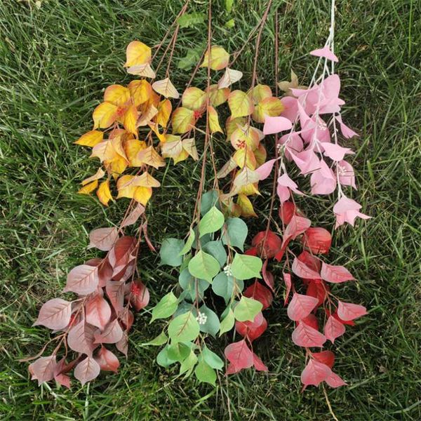 one artificial bodhi tree branches with fruit silk linden leaf stems bayan for wedding centerpieces floral arrangement decorative flowers &
one artificial bodhi tree branches with fruit silk linden leaf stems bayan for wedding centerpieces floral arrangement decorative flowers &