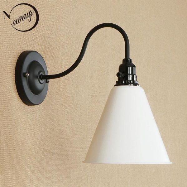 wall lamp modern simple iron vintage black/white light led e27 with 3 styles for bedroom living room dining path cafe
wall lamp modern simple iron vintage black/white light led e27 with 3 styles for bedroom living room dining path cafe