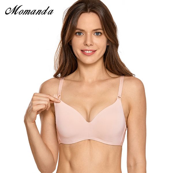 women's soft maternity nursing bra wire lightly lined underwear for breastfeeding 210318, White
women's soft maternity nursing bra wire lightly lined underwear for breastfeeding 210318, White