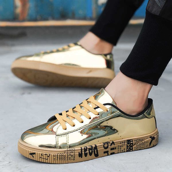2021 new men shoes sneakers graffiti vulcanized shoes men's autumn board gold sports running zapatillas hombre chaussure homme y0907, Black
2021 new men shoes sneakers graffiti vulcanized shoes men's autumn board gold sports running zapatillas hombre chaussure homme y0907, Black