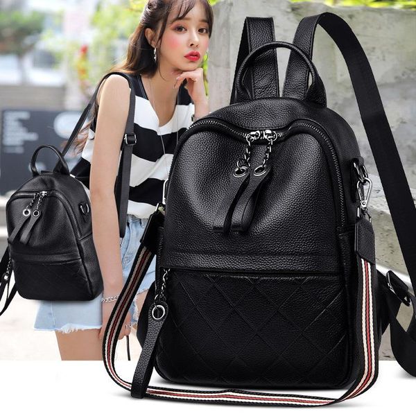 backpack leather shoulder bag women2021 fashion personality head layer psoriasis large-capacity leisure travel tidewholesale
backpack leather shoulder bag women2021 fashion personality head layer psoriasis large-capacity leisure travel tidewholesale