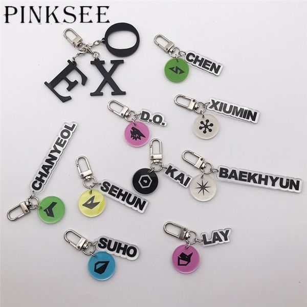 keychains pinksee 2021 kpop exo string key chain personality ring plastic chanyeol sehun baekhyun xiumin pendant, Silver
keychains pinksee 2021 kpop exo string key chain personality ring plastic chanyeol sehun baekhyun xiumin pendant, Silver
