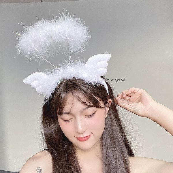 korea tiara cute feather hairband headdress funny hairpin bundle fairy forest headbands for women elf hair accessories clips & barrettes, Golden;silver
korea tiara cute feather hairband headdress funny hairpin bundle fairy forest headbands for women elf hair accessories clips & barrettes, Golden;silver