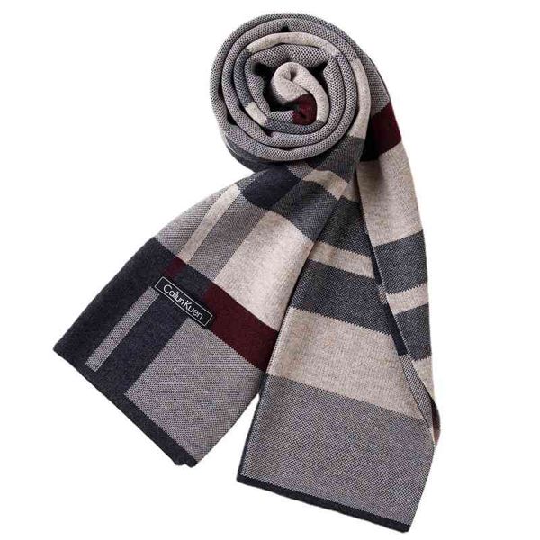 autumn and winter new wool warm scarf birthday gift knitted long thickened warm men's scarf, Blue;gray
autumn and winter new wool warm scarf birthday gift knitted long thickened warm men's scarf, Blue;gray