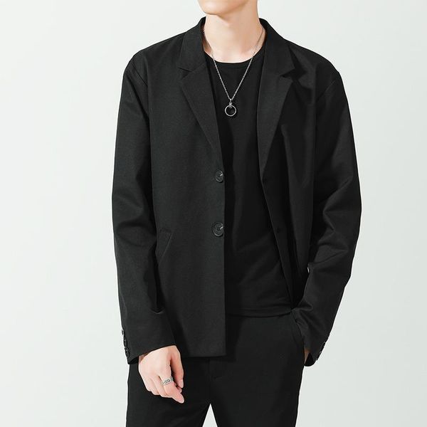 men's suits & blazers men leisure british-style trendy loose all-match simple korean suit- male single-breasted retro daily ins streetw, White;black
men's suits & blazers men leisure british-style trendy loose all-match simple korean suit- male single-breasted retro daily ins streetw, White;black