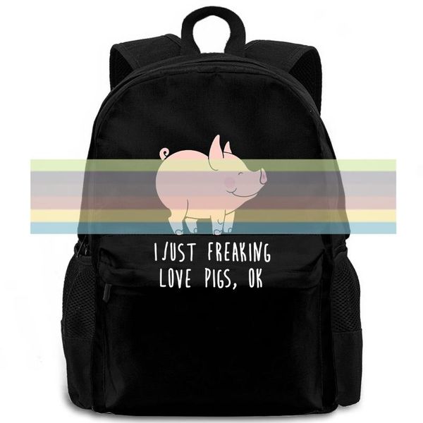 backpack i just freaking love pigs designs for lady kawaii korean brand cute printed hip hop women men laptravel
backpack i just freaking love pigs designs for lady kawaii korean brand cute printed hip hop women men laptravel