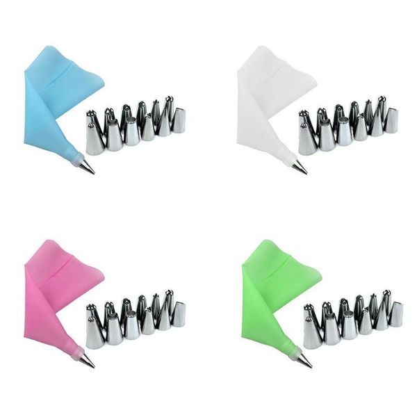 pcs/set silicone icing nozzle pastry tips converter diy cake decorating tools baking &
pcs/set silicone icing nozzle pastry tips converter diy cake decorating tools baking &